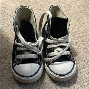 Converse Black and White Kids Sneakers